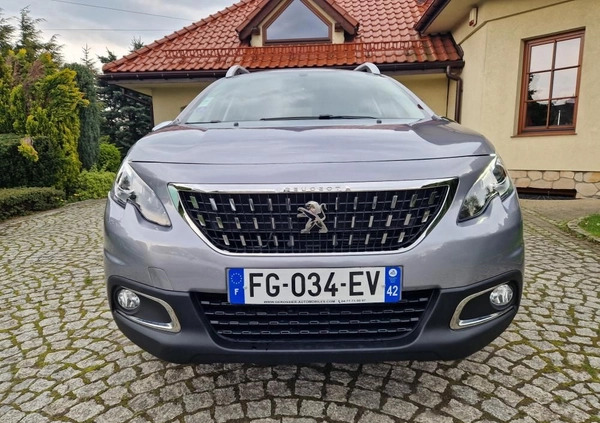 Peugeot 2008 cena 49999 przebieg: 43000, rok produkcji 2018 z Bieruń małe 326